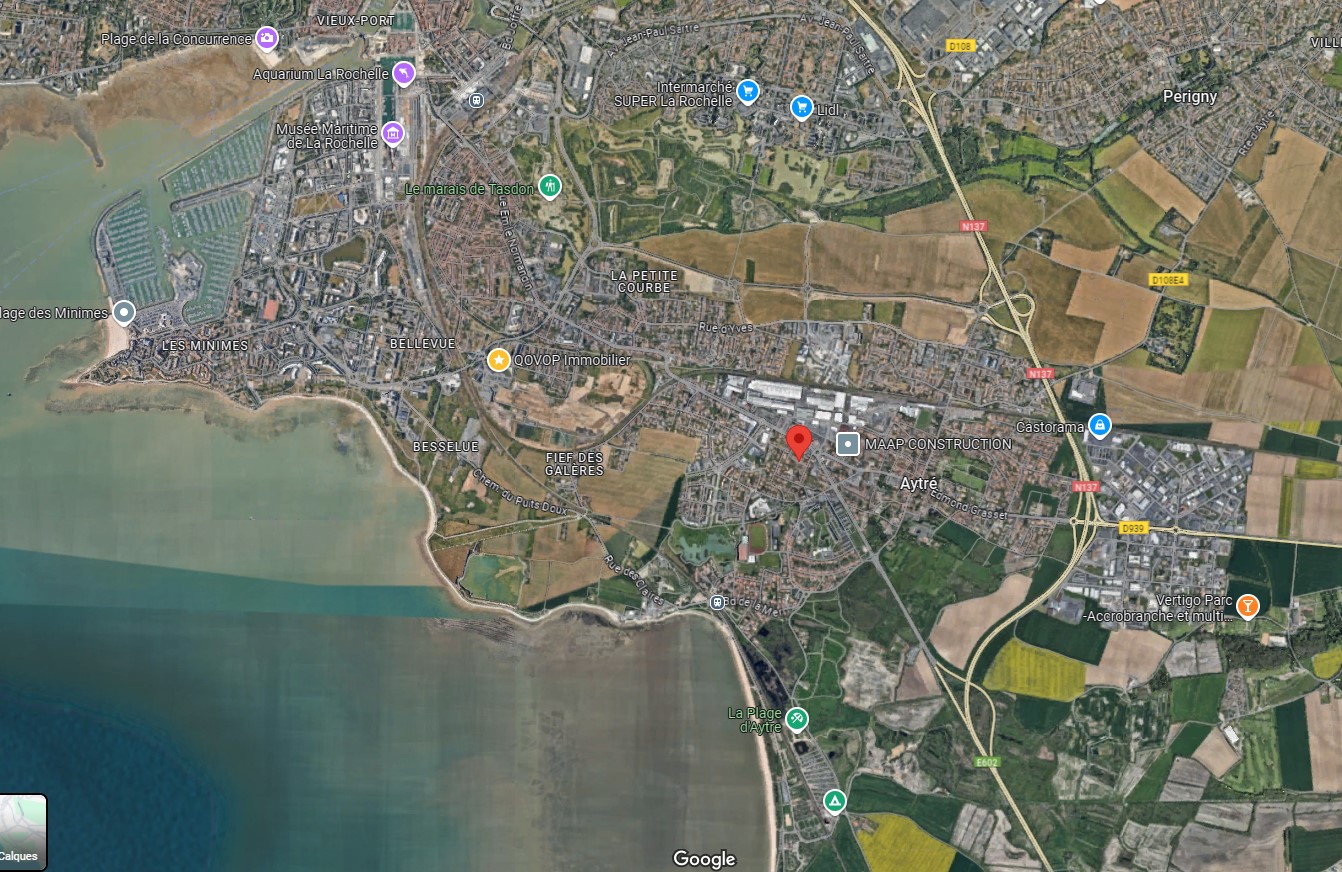 Qovop Immobilier | Achat Terrain 400 m² - 17440 Aytré